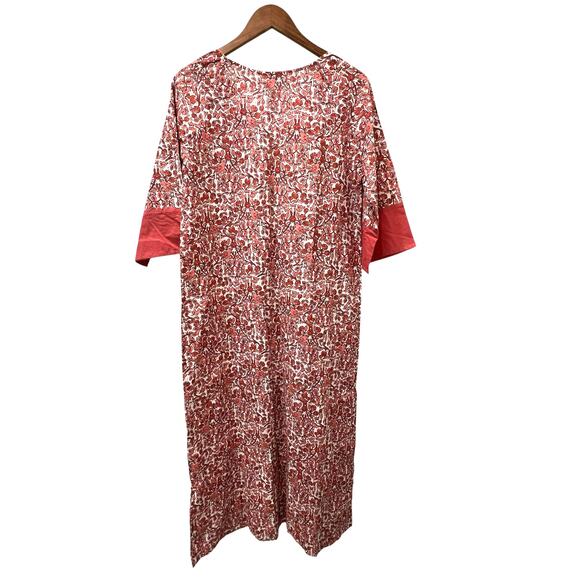 Pomegranate Womens Orange Bird Caftan Cover Up Size XS New with Tags NWT - Picture 6 of 11